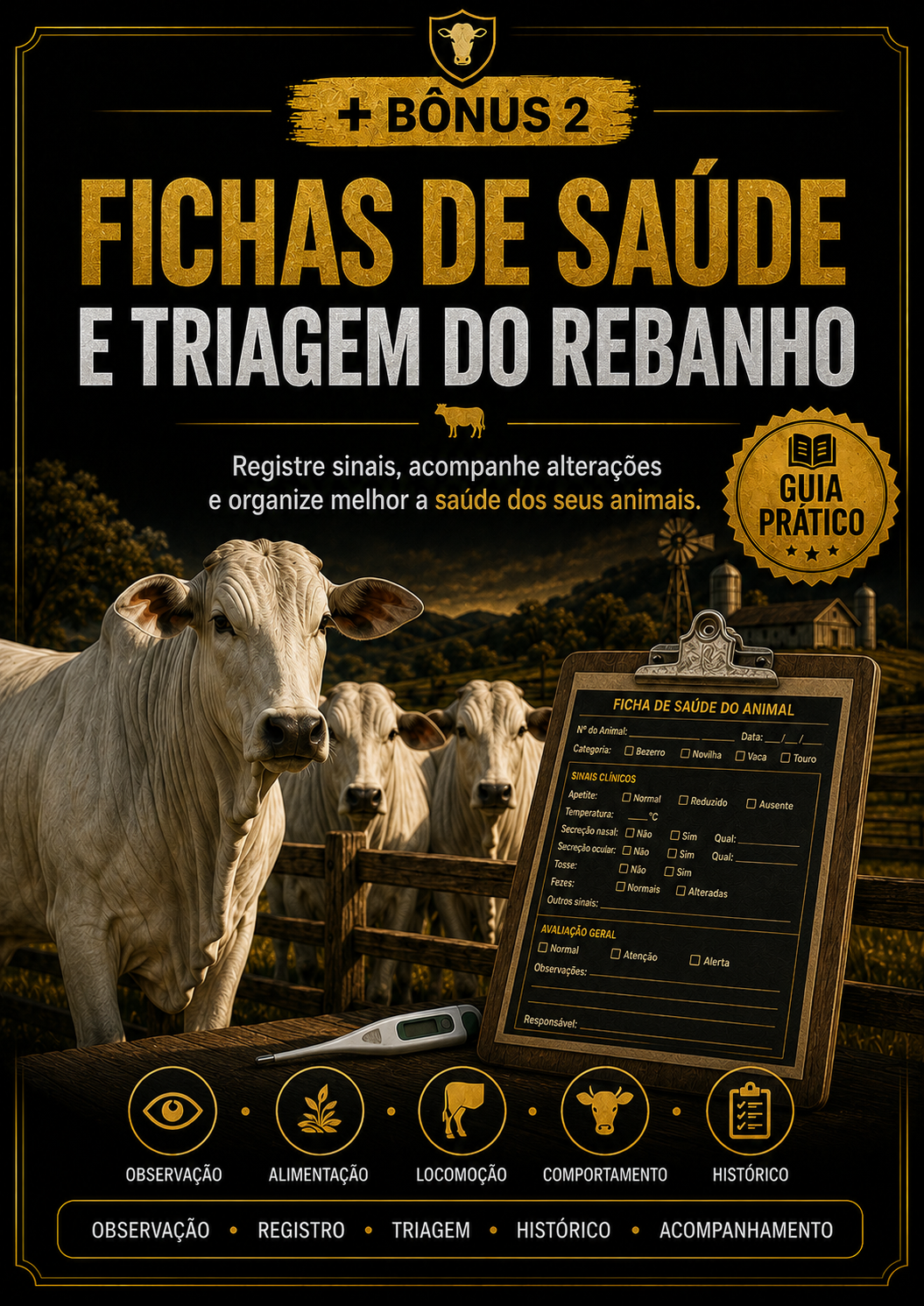 Bônus 2 - Fichas de Saúde